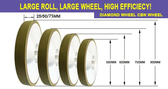 1A1 Resin Bond Grinding Wheel Grinding Disc Diamond Grinding Wheel for PDC Drill Bits Oil Drilling Tools