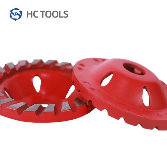 Professional Concrete Diamond Grinding Disc Bowl Shaped Diamond Grinding Disc Cup Tools for Marble Tile Grinding