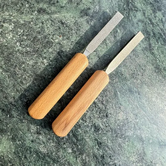 Diamond Hand File for Stained Glass Ceramic Jade Grinding Glass Flat Shape