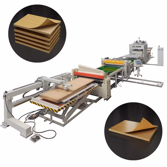 Woodworking MDF/HDF/OSB Particle Board Chipboard Production Line Plywood Wood Door Laminating Press Machine Veneer Hydraulic Hot Press Machine for Sale