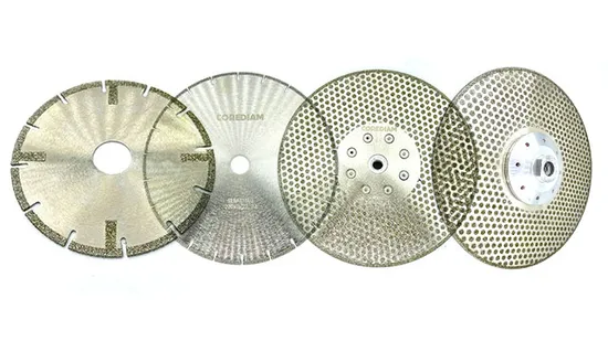 Super Long Life Diamond 125 mm Electroplated Marble Saw Blade/Diamond Tool 