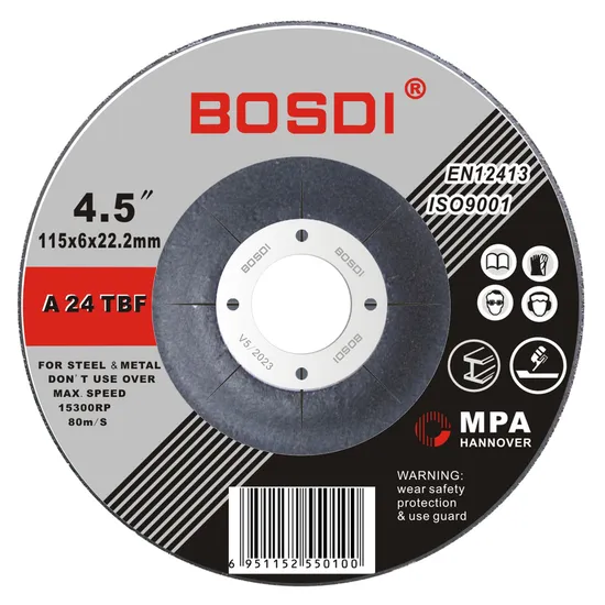 High Durable Abrasive Grinding Disc/Disk, Aluminum Hand Tool for Stainless Steel 