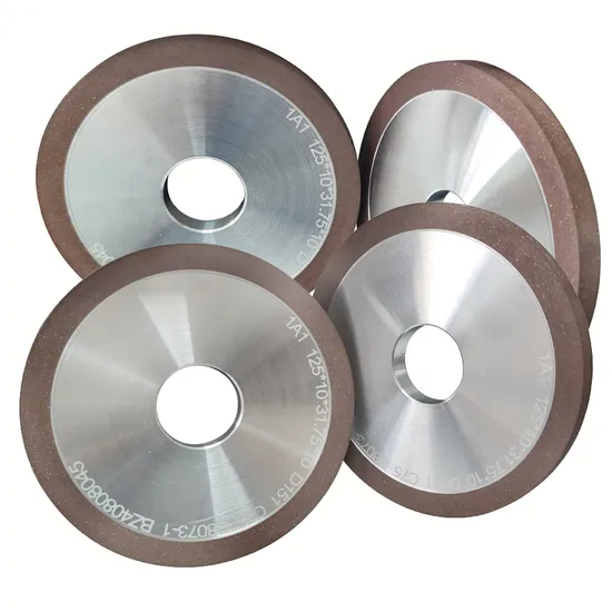 Low Dressing Frequency Resin Bond Diamond Grinding Wheel 