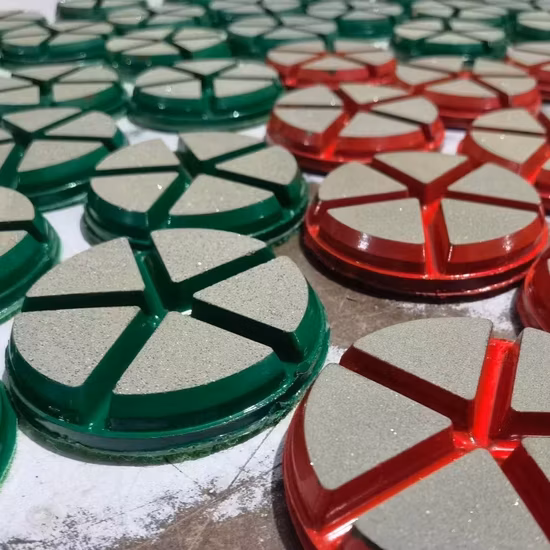 Diamond Resin Floor Grinder Hand Machine Polishing Pads Concrete Grinding Wheel Abrasive Diamond Tool (JOY
