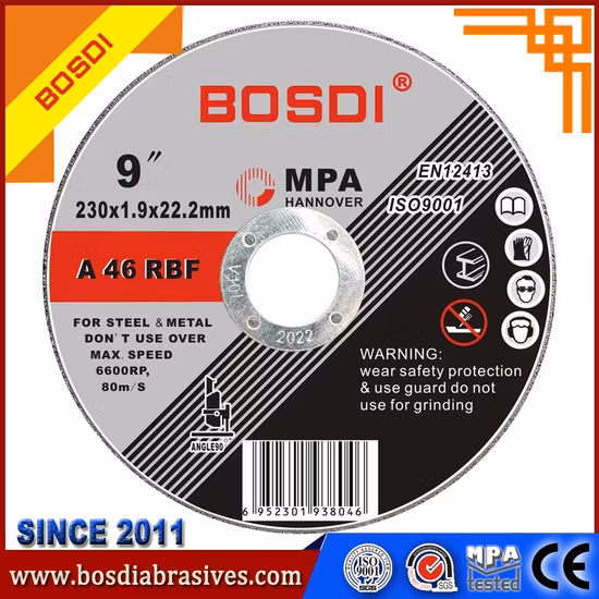 Cutting Disc, Resin Cutting Disk, Metal/Stainless Steel Abrasive Falp Cutting Hand Tool